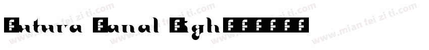 Futura Canal Ligh字体转换